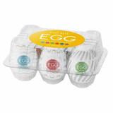 Set de șase masturbatoare - Tenga Egg 6 Styles Pack Series 3
