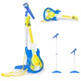 Suport microfon chitară electrică pentru copii mp3 Albastru