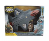 Set de joaca Soldier Force, Avion de lupta cu soldat