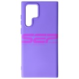 Husa Silicon Samsung Galaxy S22 Ultra Mov (Orchid) - Calitate Superioara