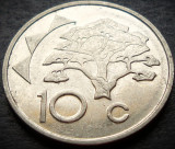 Cumpara ieftin Moneda exotica 10 CENTI- NAMIBIA, anul 2002 * cod 3321 B, Africa