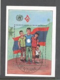 Laos 1994 International family year perf. sheet Mi.B151 used TA.065, Stampilat