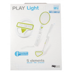 Volan + Paleta tenis + Crosa golf - Nintendo Wii / Wii U - Alb / Verde EAN: 3499550269659