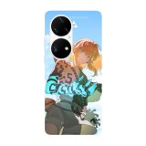 Husa compatibila cu Huawei Nova Y70 model Link Legend of Zelda, Silicon, TPU, Viceversa, Transparent, Carcasa