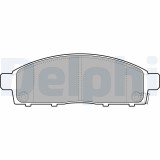 DELPHI LP2074 set placute frana,frana disc