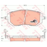 Set placute frana Trw GDB3328, parte montare : Punte fata