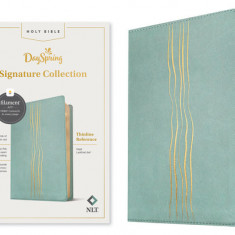 NLT Thinline Reference Bible, Filament Enabled Edition (Red Letter, Leatherlike, Sage): Dayspring Signature Collection
