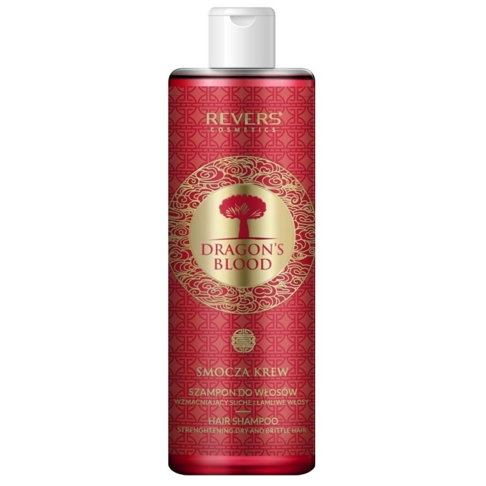 Sampon fortifiant pentru par uscat si casant Dragon&#039;s Blood, Revers, 400ml
