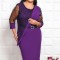 Rochie Eleganta Gabri Mov - 54Marimea
