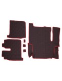 Set Covorase Piele Ecologica Truck Umbrella Pentru Man Tgx 2018-2020 Euro 6 Negru