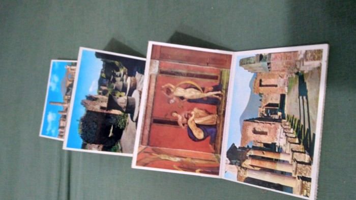 SET DE CARTI POSTALE POMPEI