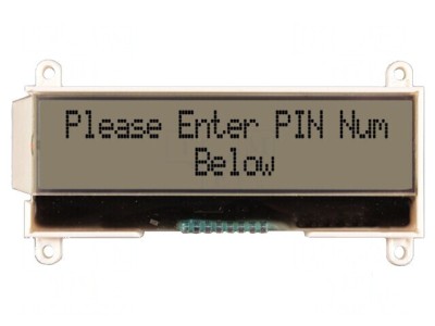 Afișaj LCD alfanumeric RGB LED foto
