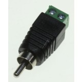 ADAPTER CINCHSTECKER > TERMINALBLOCK 2 PIN 65417 DELOCK