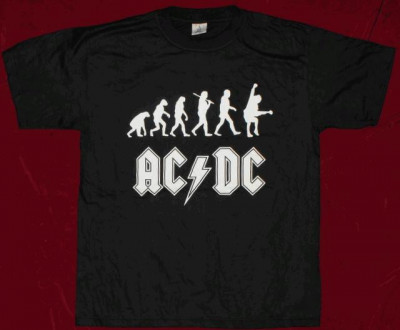Tricou AC/DC - Evolution of Angus,mai multe modele ,calitate 180 grame foto