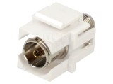 Cuplor RF Goobay 79933 alb ABS 75&Omega; cu &icirc;mpingere