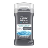 Deodorant stick fără aluminiu pentru bărbați Dove Men+Care Clean Comfort, 85 g