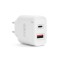 Adaptor de retea - QC3.0 USB + USB Type C PD 20W cu incarcare rapida