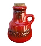 RECIPIENT VINTAGE DIN CERAMICĂ EMAILATA PENTRU SOSURI GRATAR