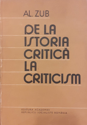 De la istoria critica la criticism foto