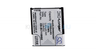 Baterie de telefon mobil VHBW Samsung EB-BC115BBC, EB-BC115BBE - 2000mAh, 3.8V, Li-ion foto