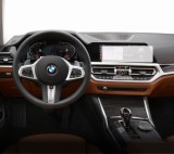 Folie Protectie Navigatie BMW Seria 3 2019-2021, Duragon, protectie Display Navigatie, silicon Transparent, Anti-zgarieturi, kit instalare