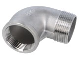 Cot 90&deg; GEBO G 1 1/4 Filet Tată-Mamă, Presiune Max 10,5 bar - Cod 6092-114
