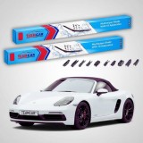 Cumpara ieftin Ștergătoare Porsche 718 Boxster GTS 982 2019-2026 | Set Față Flat &ndash; TeamCar&reg;