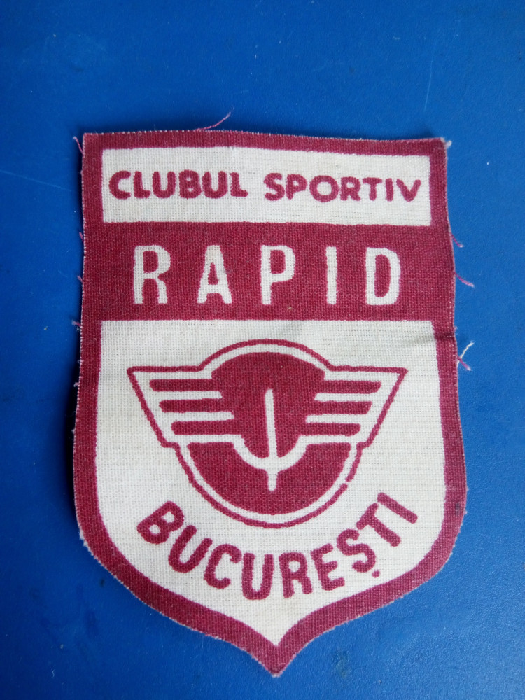 Emblema fotbal Rapid Bucuresti . Steaua Armata ecuson tricou fotbal |  Okazii.ro