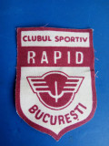 Emblema fotbal Rapid Bucuresti . Steaua Armata ecuson tricou fotbal