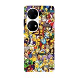 Husa compatibila cu Huawei P40 Pro model Simson Universe, Silicon, TPU, Viceversa, Transparent, Carcasa