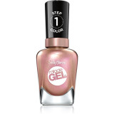 Sally Hansen Miracle Gel&trade; gel de unghii fara utilizarea UV sau lampa LED culoare 174 Shhhh-immer 14,7 ml