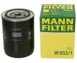 Filtru Ulei Mann Filter Nissan Patrol 3 1986-1995 W933/1, Mann-Filter