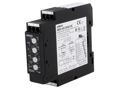 Releu Monitorizare Curent AC/DC K8AK-AS2 24V foto
