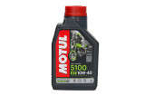 (PL) Ulei de motor 4T 4T MOTUL 5100 SAE 10W40 1L SM JASO MA-2 Semi-sintetic &icirc;mbogățit cu esteri