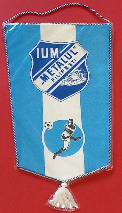 Fanion fotbal - IUM &quot;METALUL&quot; FILIPESTII de PADURE (PH)