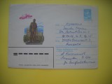 HOPCT PLIC S NR 975 PROPAGANDA STATUIE L I BREJNEV 1984 -RUSIA -CIRCULAT