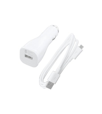 Samsung &amp;icirc;ncărcător original 2A auto cu micro USB cablu-Culoare Alb foto