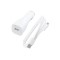 Samsung &icirc;ncărcător original 2A auto cu micro USB cablu-Culoare Alb