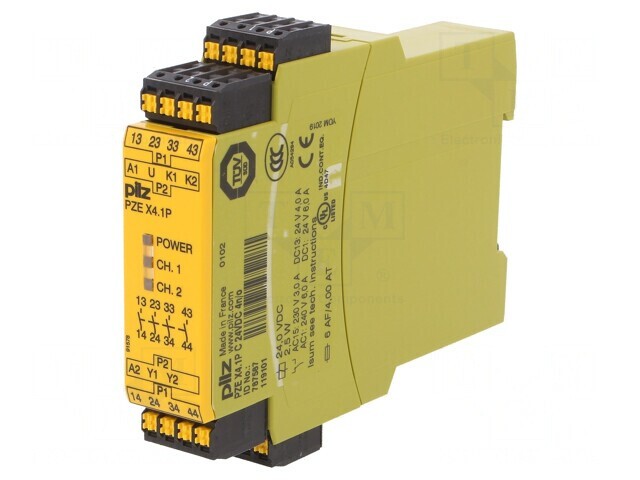 Modul de Extensie PZE X4.1P 24VDC 1 Intrare 4 Iesiri IP40