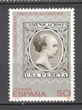 Spania.1989 100 ani marca postala Regele Alfons XIII SS.270