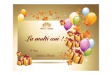Felicitare Personalizata , zLa multi ani!, - EVENTISSIMI, Eventissimi&reg;