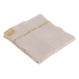 Cumpara ieftin Prosop 30X50 Cm 100% Bumbac Model Fagure &ndash; Bej | Prosoape Oaspeți