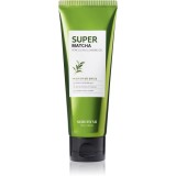 Some By Mi Super Matcha Pore Clean Cleansing Gel gel de curățare bl&acirc;nd pentru pori dilatati 100 ml