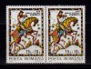RO 1993 LP 1312 &quot;Ziua marcii postale rom.&quot;, pereche ,MNH, Nestampilat