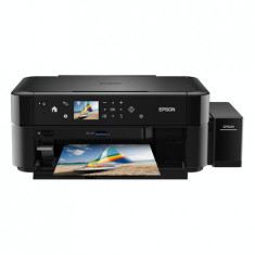 Imprimanta inkjet Epson L810 A4 Black foto