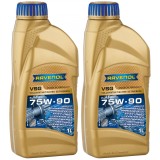 Cumpara ieftin Pachet 2 litri Ulei Ravenol transmisie universal VSG GL4 GL5 75W90