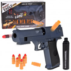 Tir pistol cartușe de spumă cartușe cu amortizor de zgomot pentru copii ZA4817 SZ