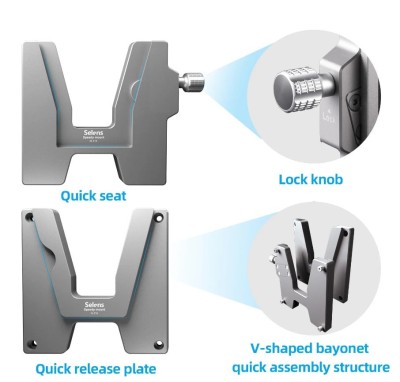 ​Clema Quick Release Monitor Mount System Selens FL115A foto