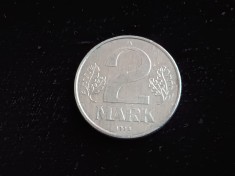 C50 - Moneda foarte veche - Germania Democrata DDR - 2 marci - mark - 1978 - litera A