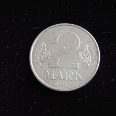 M3 C50 - Moneda foarte veche - 2 marci - mark - Germania Democrata - 1978